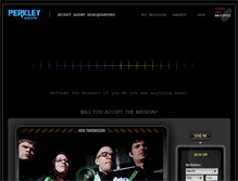 Tablet Screenshot of perkley.com
